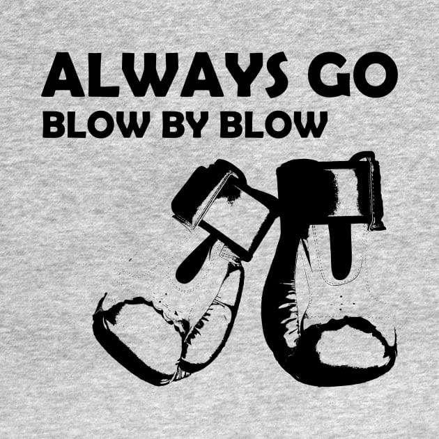 Always go blow by blow boxing by Max